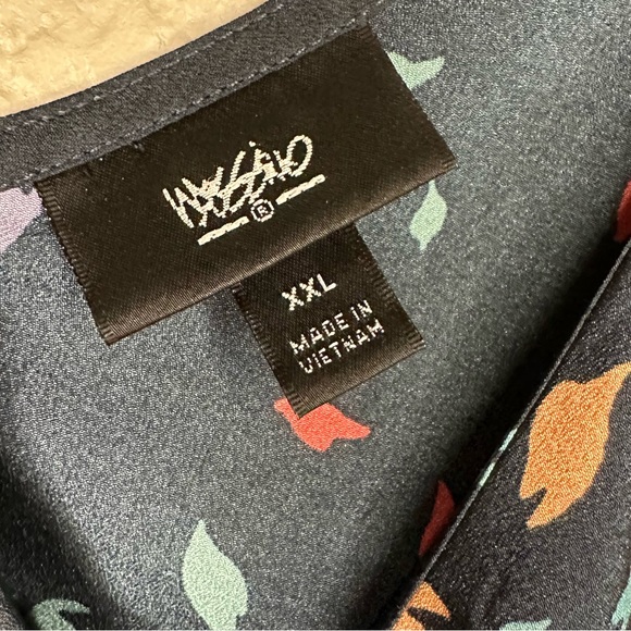 Mossimo Speckled Ruffle Dress Size XXL - Picture 3 of 7